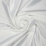 Атлас стрейч для нижнего белья 107 г/м², 125 см / 25 метров, 0180 цв.белый