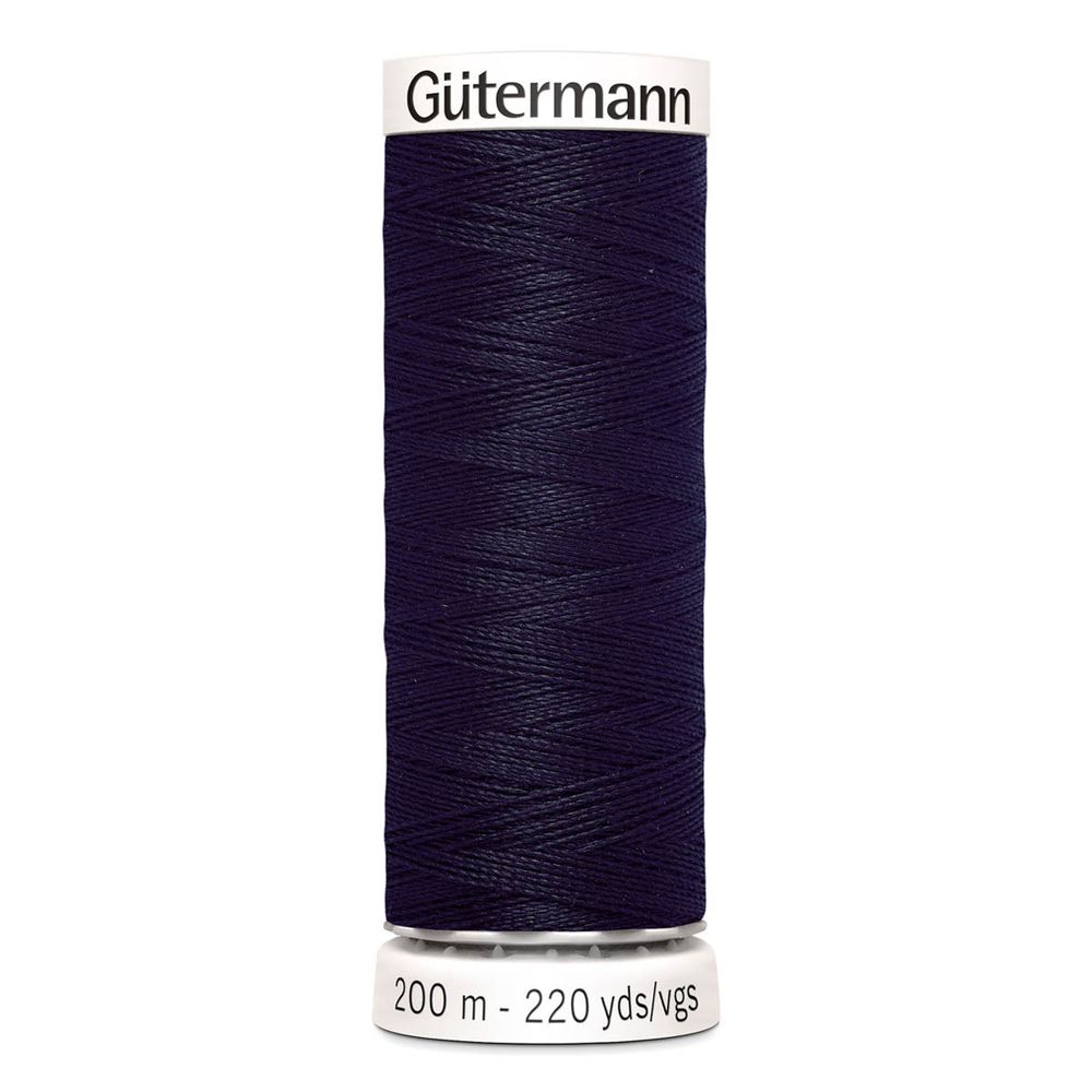 Нитки универсальные Gutermann Sew-all, 200м, 665 сине-черный