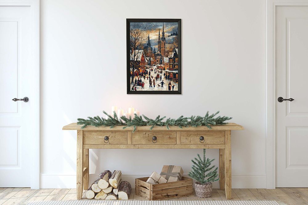 Пазл 1000 элементов, Зимние гуляния, Фрея PZL-1000/57