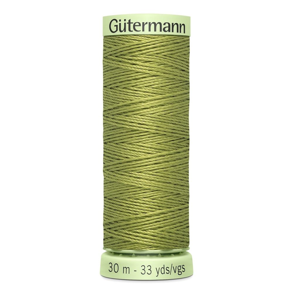 Нитки отделочные Gutermann Top Stitch, 30м, 582 зеленая горчица, 5 катушек