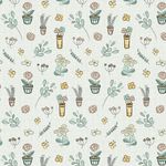 Ткань для пэчворка Peppy Мартовская песня, отрез 50х55 см, 146 г/м², МП-03 серый, Peppy