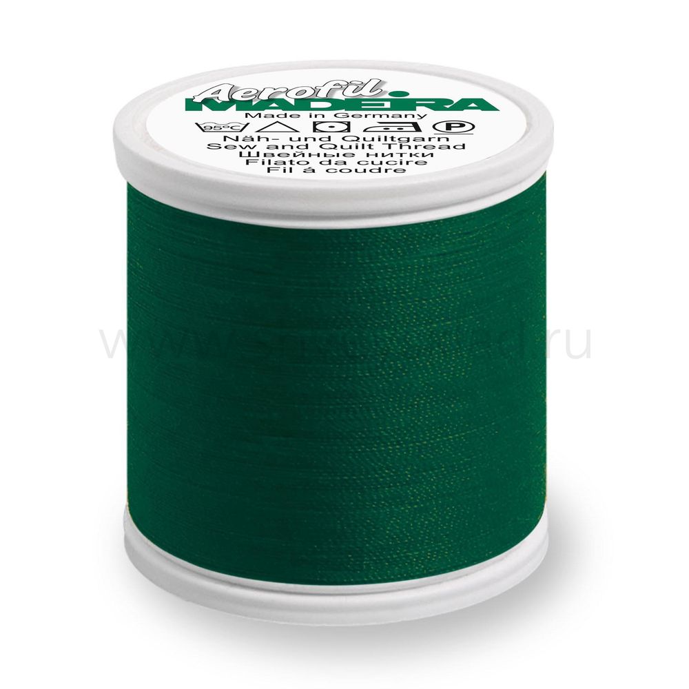 Нитки универсальные Madeira Aerofil №120, 100 м, цв. 9902, 9124, 5 катушек