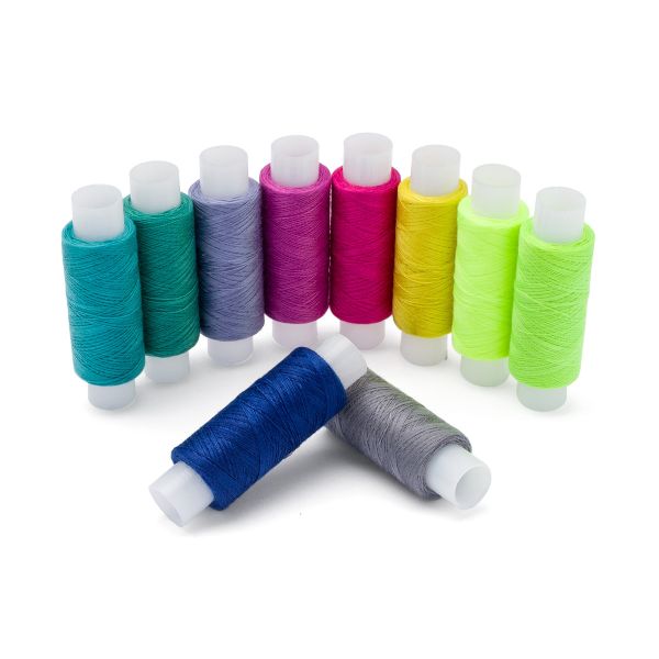 Швейные нитки (набор) 50/2, 10 кат. по 200 метров, ассорти №105, Astra&Craft