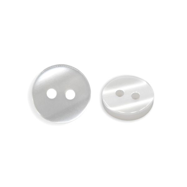 Пуговицы 2 прокола 18L (White (белый)), CX-K-25, 144 шт
