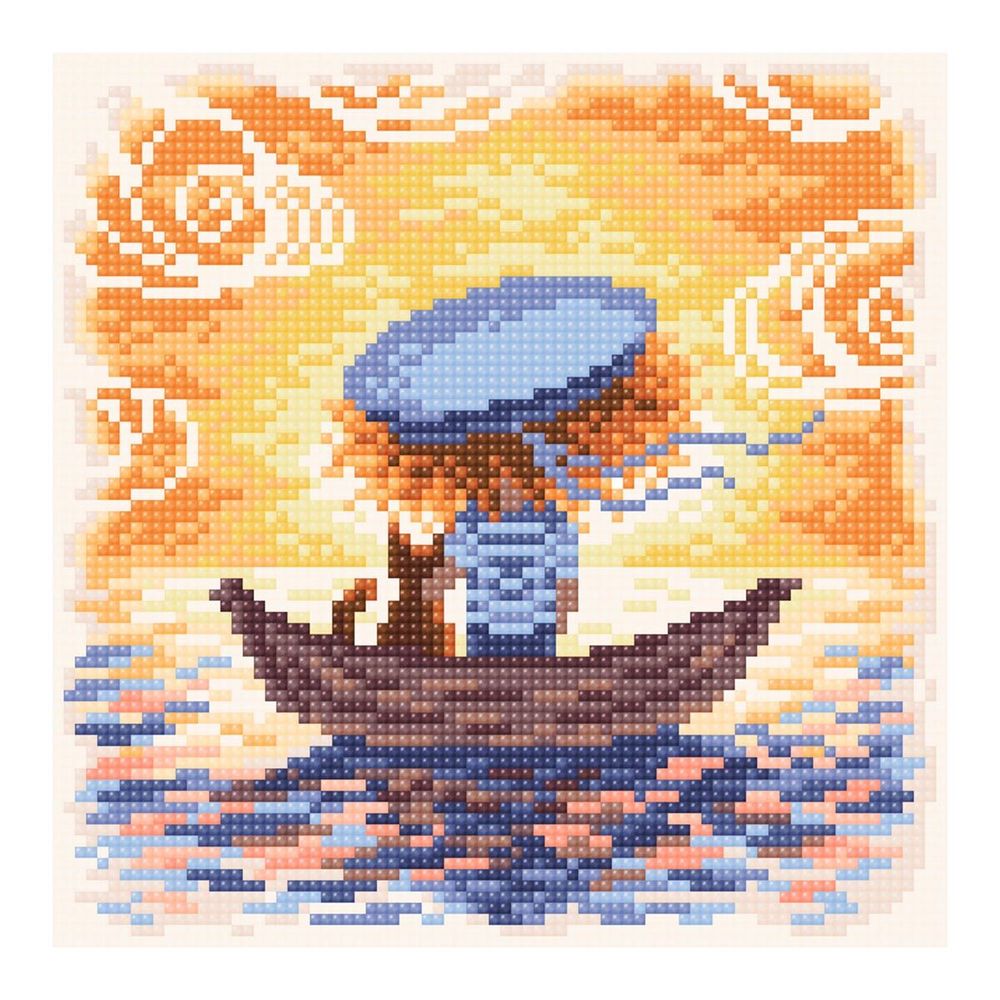 Алмазная (кристальная) мозаика Brilliart МС-075, Касабланка 20х20 см