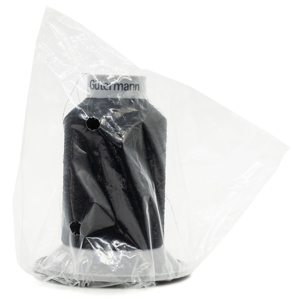 Нитки некрученые бондированные Gutermann Skala 240, 5000м, 720763, _000 черный, 1 катушка