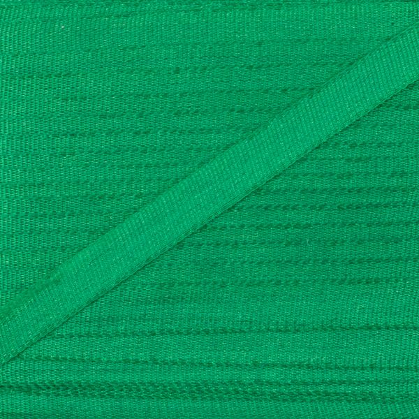 Лента (тесьма) шелковая 4.0 мм / 45.5±0.5 метров, №195 яр. зеленый, Gamma SR-4