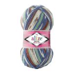 Пряжа Alize (Ализе) Superwash Comfort Socks / уп.5 мот. по 100 г, 420м, 7653 секционный A