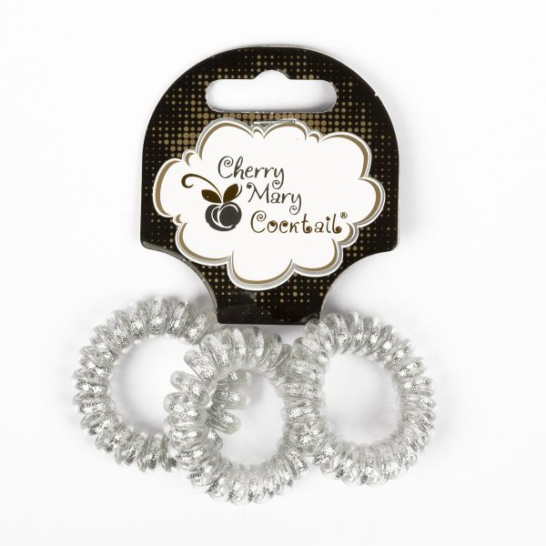 Набор резинок для волос 15 шт (5х3 шт), №03-2 ассорти, Cherry Mary V/R6055