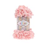 Пряжа Alize (Ализе) Puffy / уп.5 мот. по 100 г, 9м, 340 пудровый