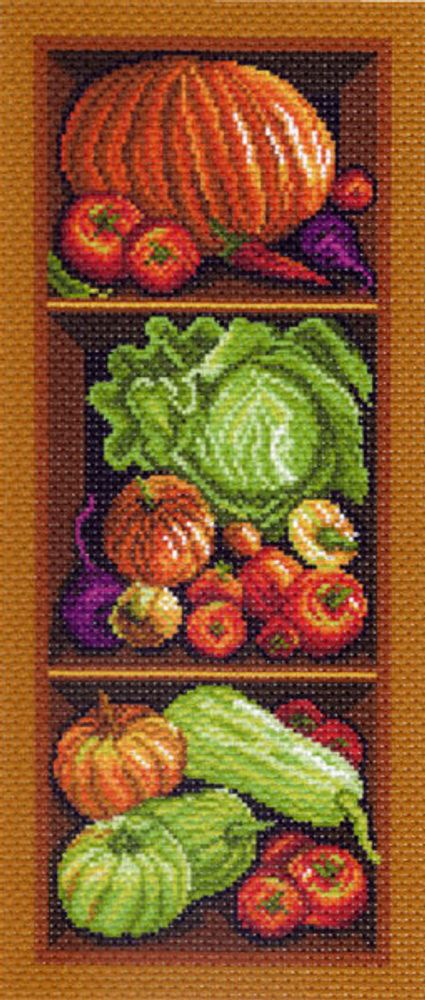 Рисунок на канве Матренин Посад 24х47 - 1395 Полка с овощами