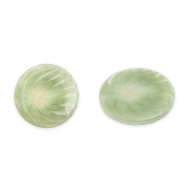 Пуговицы на ножке 34L 12 шт, C063 фисташковый