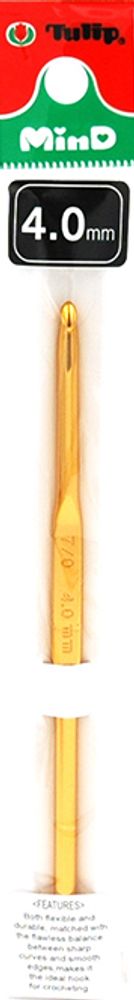 Крючок для вязания Tulip MinD 4мм, TA-0025e