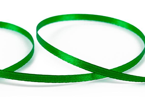 Лента атласная 2-сторонняя 3.0 мм / 91.4±2 метра, 019 зеленый, Gamma AL-3P
