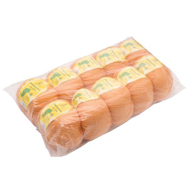 Пряжа Камтекс Карамелька / уп.10 мот. по 50 г, 175 м, 037 персик