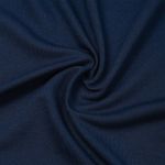 Футер 2-нитка петля поливискоза стрейч 220 г/м², 160 см / 3 метра, ФУТ2Х.TBY.ПЭ-ВИС.S196/S058.3, цв.S196/S058 т.синий