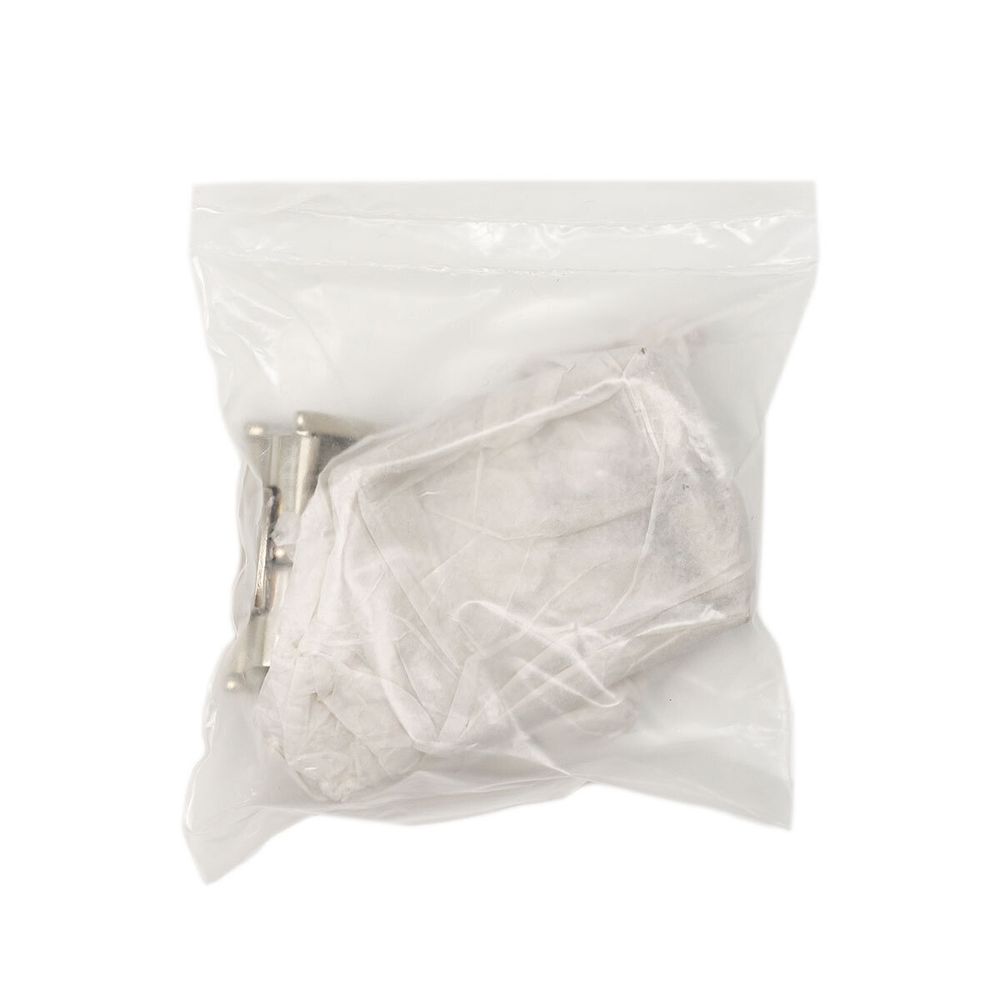 Пряжка 33 мм никель мет. с держателем, 2 шт