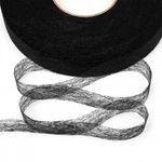 Паутинка клеевая 20 мм / 100 метров, 23 г/м², черный