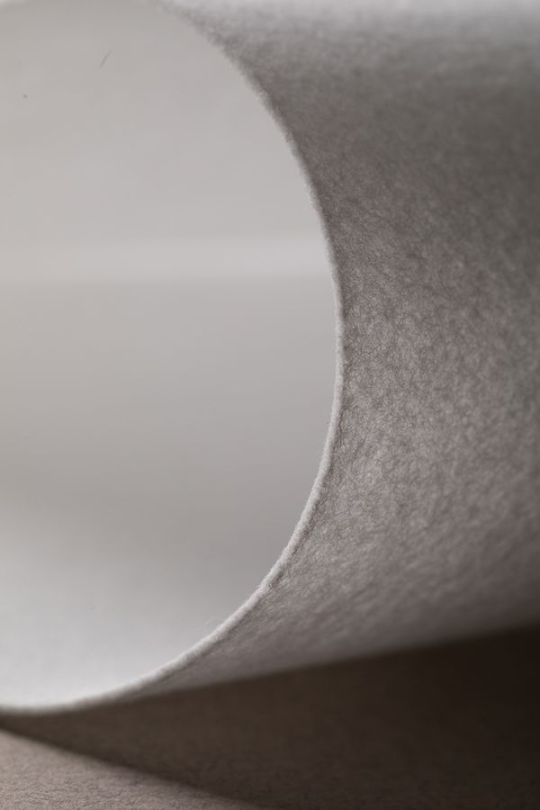 Фетр листовой жесткий 1.2 мм, 33х53 см, 802 гр. белый, Gamma FKS12-33/53