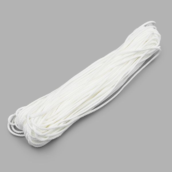 Шнур плетеный ⌀3.0 мм / 30 метров, белый