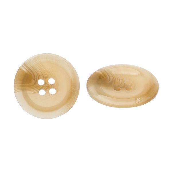 Пуговица 4 прокола 28L = 18 мм, пластик, col.C св. коричневый, CN2869, 72 шт