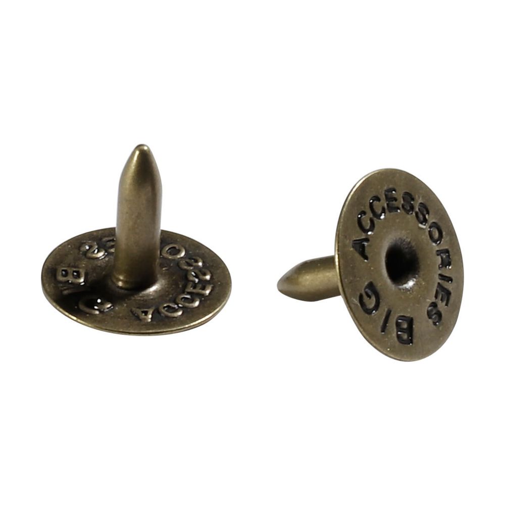 Гвоздь для хольнитена h=7.5 мм, BIG, латунь, 100 шт