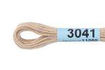 Мулине Gamma 100% хлопок, цв.3041 бежевый, 24 мотка по 8 метров