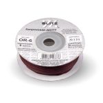 Лента капроновая (органза) _6.0 мм / 45.7 метров, 110 т. коричневый, Blitz OR-6