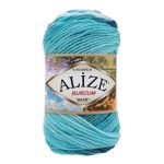 Пряжа Alize (Ализе) Burcum Batik / уп.5 мот. по 100 г, 210м, 1892 секционный A