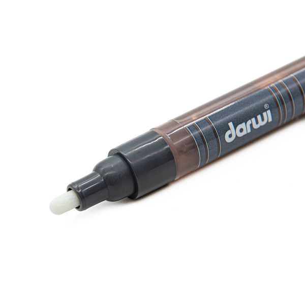 Маркер акриловый Darwi Opak, 3мм, укрывистый, 810 какао