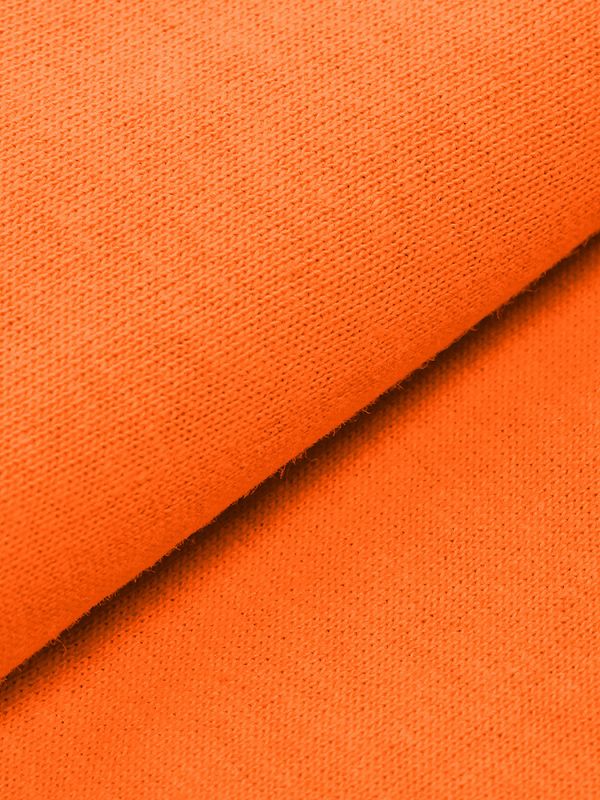 Кулирка 145 г/м², 100+100 см / 1 метр, хлопок, опененд, оранжевый 16-1362