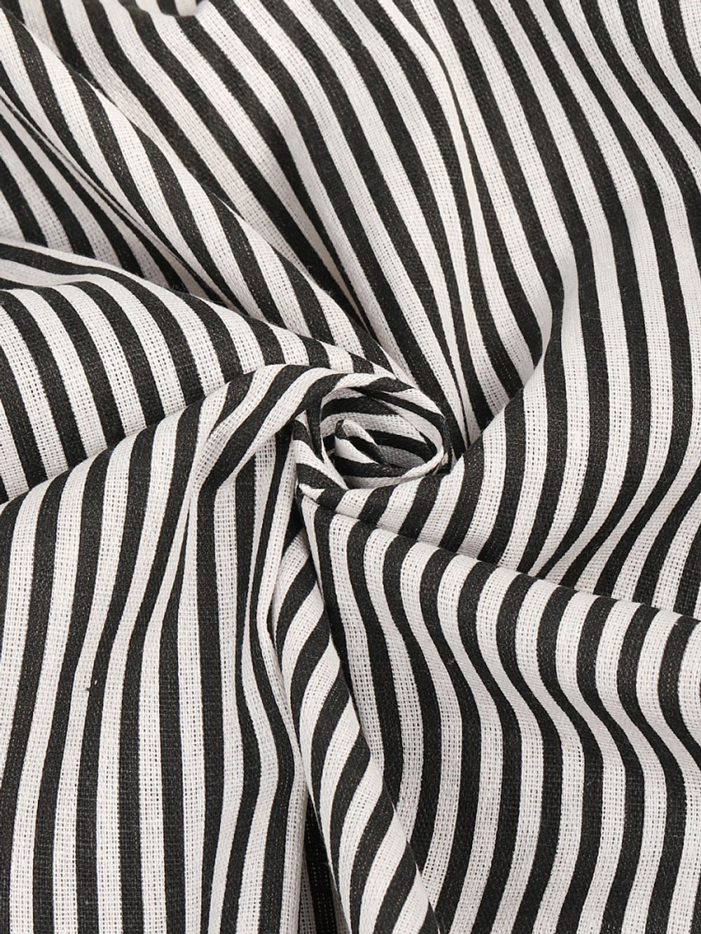 Льняная ткань 140 г/м², 150 см / 3 метра, TBY-DJ-77-1, черный