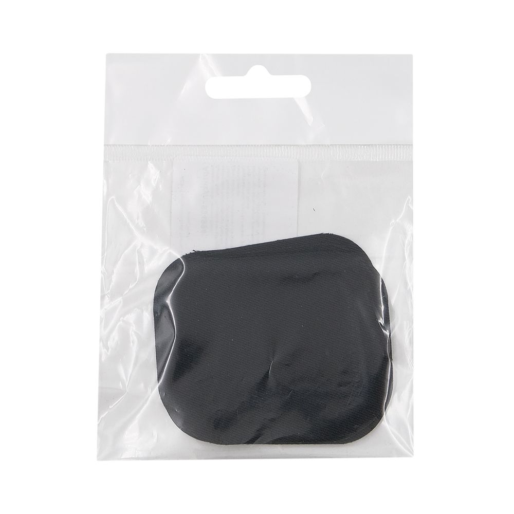 Термозаплатка, ткань, 57х67мм (черный (black)), AZ01, 10 шт