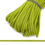Шнур плетеный ⌀4.0 мм / 30 метров, салатовый