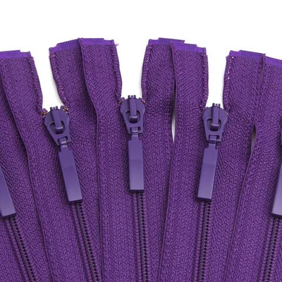 Молния спираль (витая) Arta Т5 (5 мм) 1 зам., разъем., 40 см, цв. 865 яр.фиолетовый, уп.5 шт