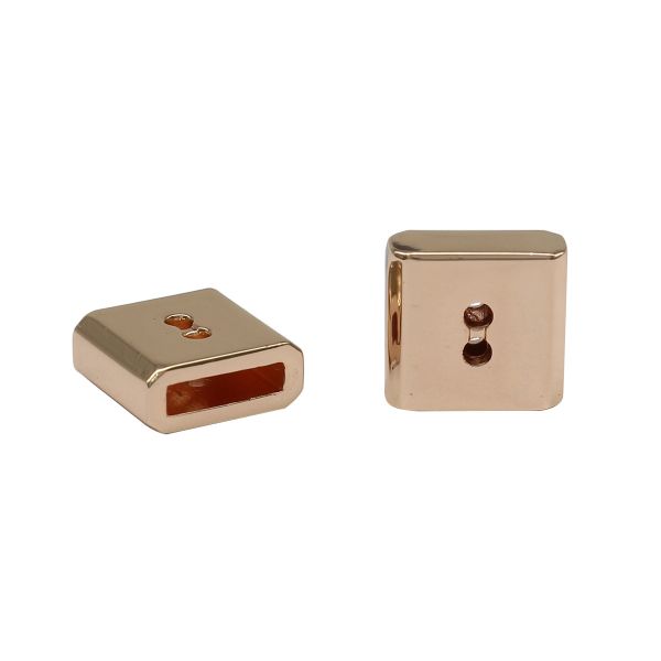 Наконечник пришивной 9 мм, кр.золото мет, 10 шт