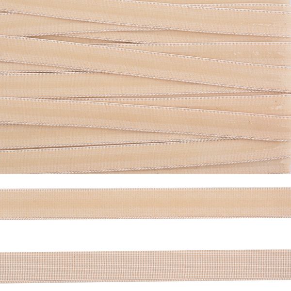 Резинка бельевая (с силиконом) 15.0 мм / 50 метров, 61004, S126 бежевый