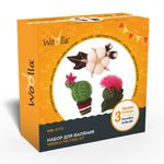 Набор для валяния Woolla, Цветущие растения, Woolla WB-0174