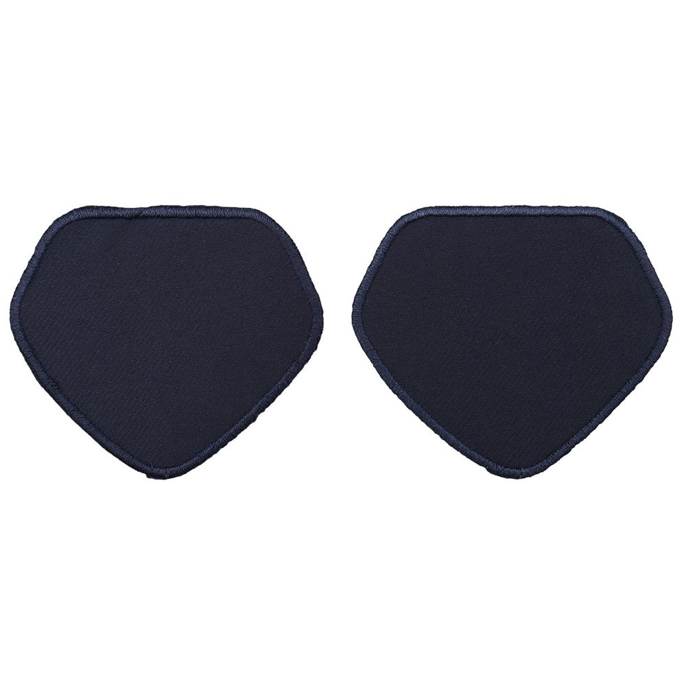 Термоаппликация Пятигранник 7х6см, уп., 2 шт, цв.синий