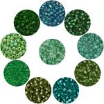 Набор бисера 11/0 ассорти №22 в тубе, 10 цветов, Astra&Craft