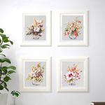 Набор для вышивания нитками Чудесная игла, Хлопок и черника, 18х23 см