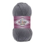 Пряжа Alize (Ализе) Cotton Gold / уп.5 мот. по 100 г, 330м, 087 угольный серый A