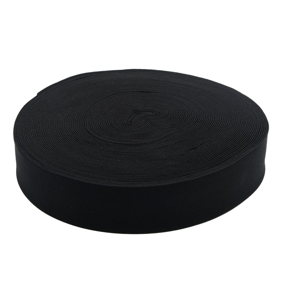 Резинка поясная 40.0 мм / 25 метров, черный