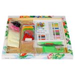 Алмазная (кристальная) мозаика Белоснежка, Анютины глазки 30х30 см