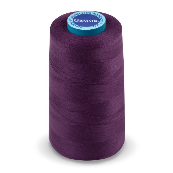 Нитки универсальные Gamma 50/2, 4570 м (5000 ярд) / 1 кат., 174 т.лиловый