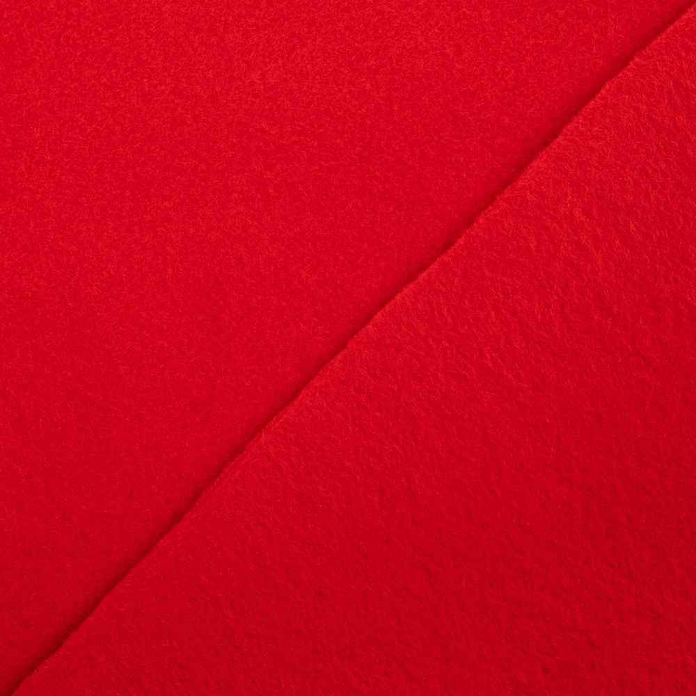 Флис 2-сторонний 280 г/м², 150х160±5 см, красный/red, Gamma FG-005N