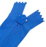 Молния спиральная (витая) SBS Т4 (4 мм) 1 зам., б/корда, н/раз., зуб в тон, 20 см, S-918 синий ярк., уп. 100 шт /TOS/