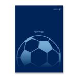 Тетрадь ученическая общая, выборочный лак, A4 48 л. на скобе 65 г/м², белизна 100% 6 шт клетка, 01757 Большой мяч, Светоч Т153