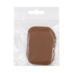 Термозаплатка, под замшу, 57х67мм (коричневый (brown)), AZ12, 10 шт