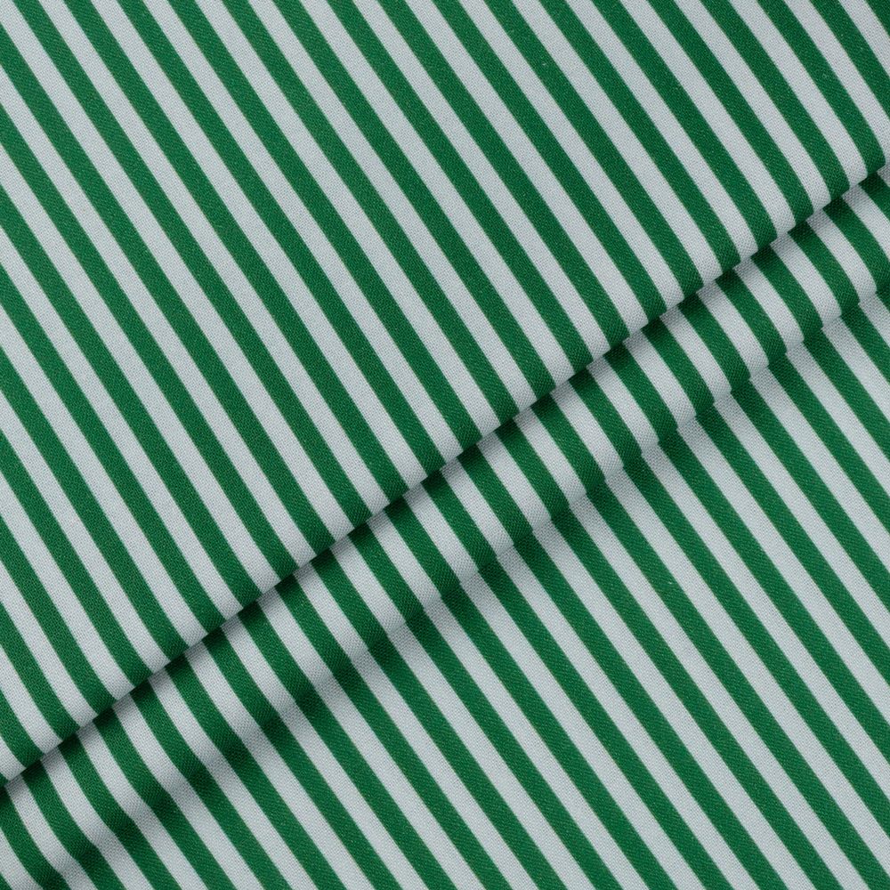 Ткань для пэчворка PEPPY БАБУШКИН СУНДУЧОК ФАСОВКА 100х112 см, 140±5 100% хлопок, БС-22 полоска ярко-зеленый, Peppy БАБУШКИН СУНДУЧОК